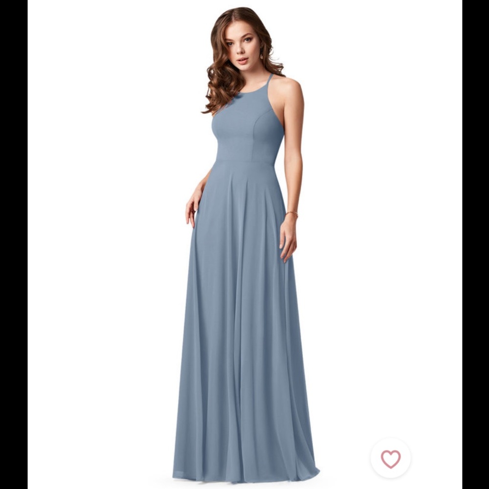 Azazie Celyn Bridesmaid Dress in Dusty Blue